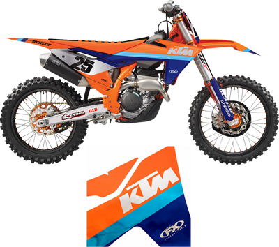 Factory Effex Graphic Trim Kit Chrome For KTM SXF 250/450#mpn_27-51502