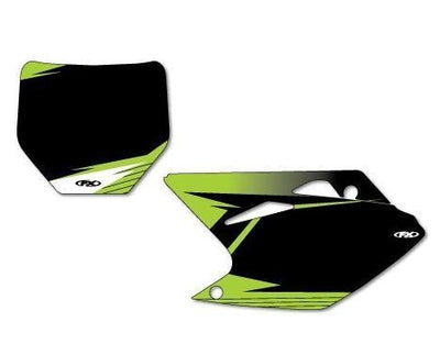 FACTORY EFFEX KAWASAKI NUMBER PLATE BACKGROUNDS#mpn_22-64138