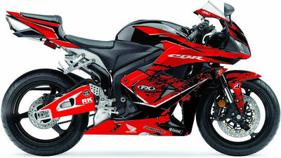 Factory Effex EV-X Series Red Complete Street Bike Graphic Kit#mpn_17-15314-A