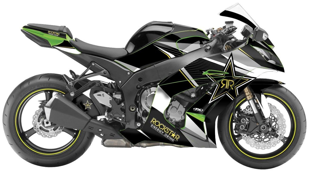 Factory Effex Rockstar Series Outline Star Complete Street Graphic#mpn_16-15128-OS
