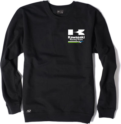 Factory Effex Racing Crew Sweatshirt (Charcoal, X-Large)#mpn_18-88116