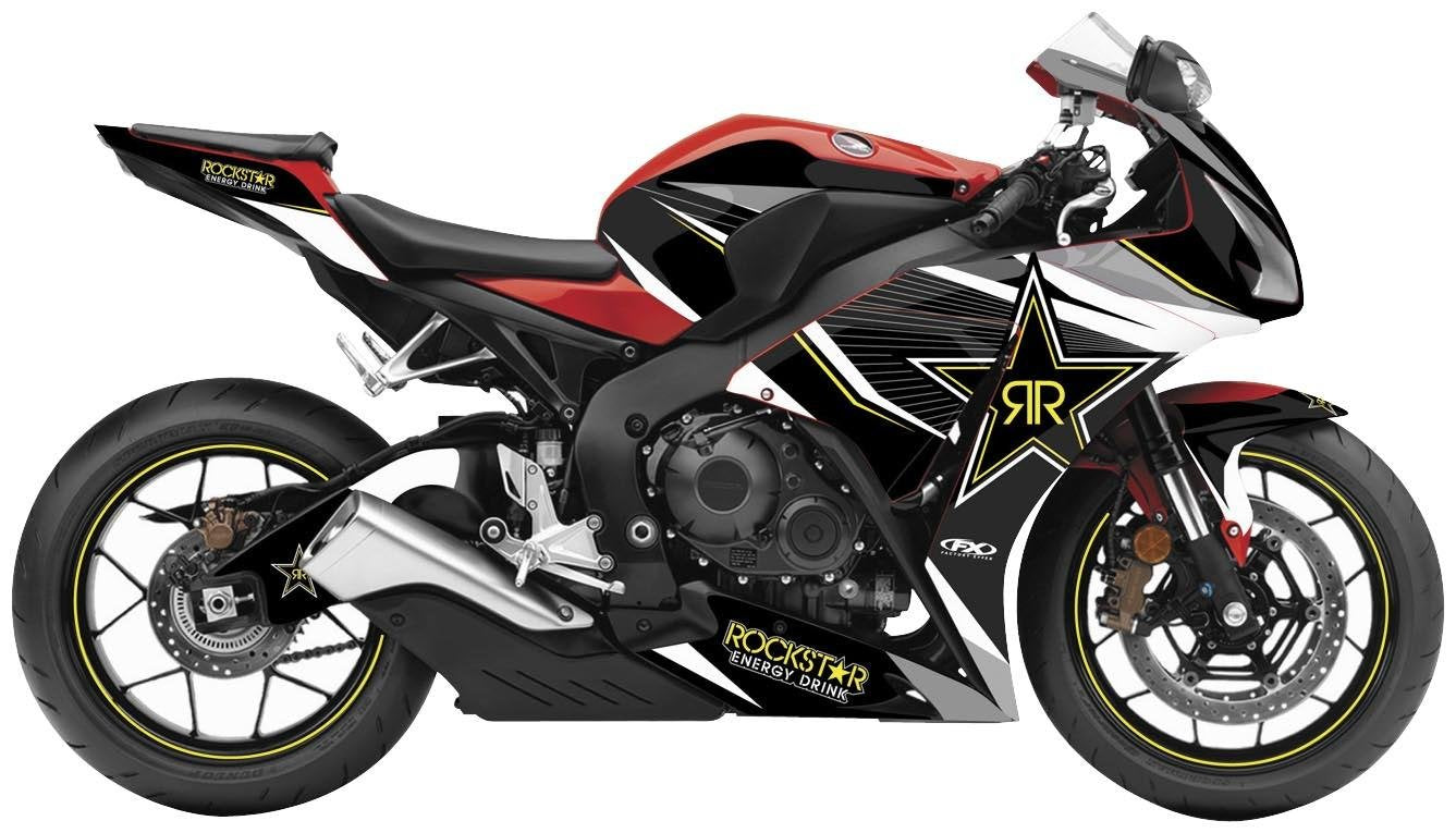 Factory Effex Rockstar Series Outline Star Complete Street Graphic#mpn_16-15312-OS