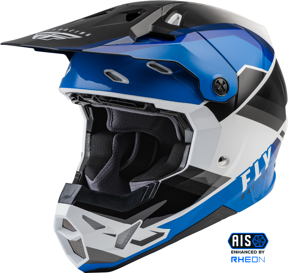 FORMULA CP RUSH HELMET BLACK/BLUE/WHITE 2X#mpn_73-00202X