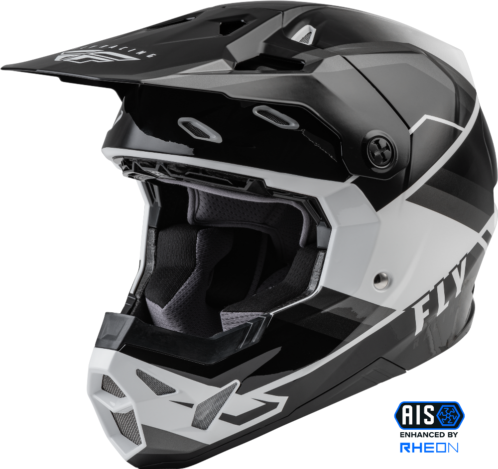 FORMULA CP RUSH HELMET GREY/BLACK/WHITE 2X#mpn_73-00232X