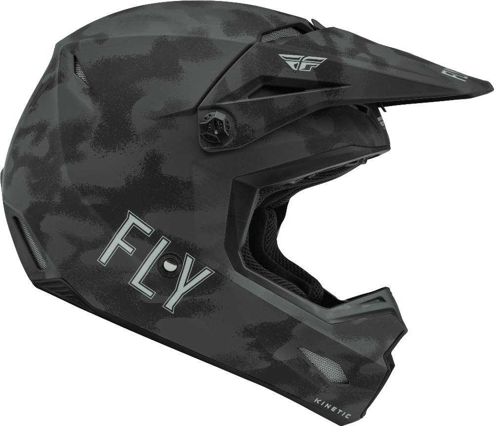 YOUTH KINETIC S.E. TACTIC HELMET MATTE GREY CAMO YL#mpn_F73-3316YL