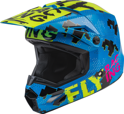 Fly Racing Youth Kinetic Scan Helmet #FRYKHS-P