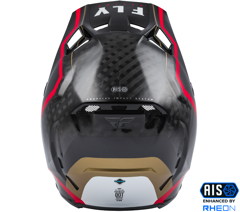 FORMULA CARBON AXON HELMET BLACK/RED MD#mpn_73-4422M