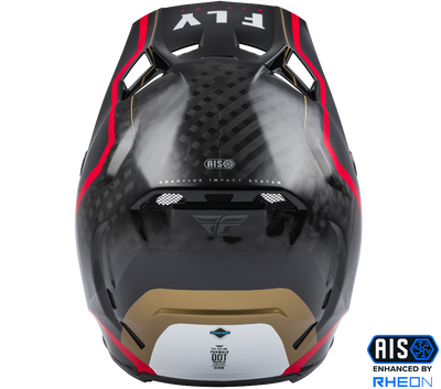 FORMULA CARBON AXON HELMET BLACK/RED MD#mpn_73-4422M