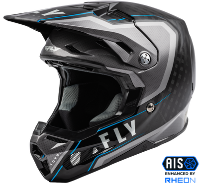 FORMULA CARBON AXON HELMET BLACK/GREY/BLUE 2X#mpn_73-44232X