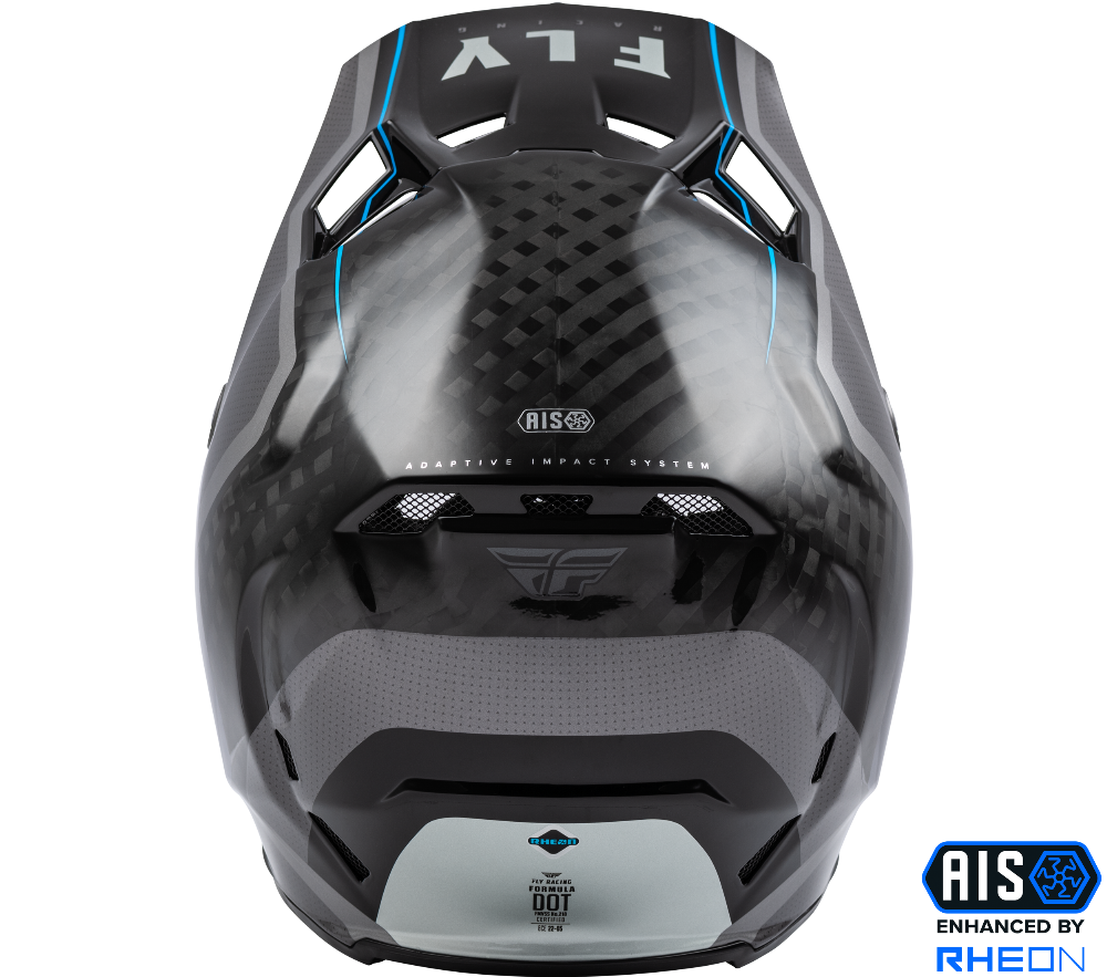 FORMULA CARBON AXON HELMET BLACK/GREY/BLUE MD#mpn_73-4423M