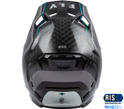 FORMULA CARBON AXON HELMET BLACK/GREY/BLUE XS#mpn_73-4423XS