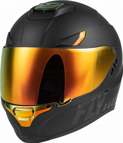 SENTINEL RECON HELMET MATTE BLACK/FIRE CHROME 2X#mpn_73-83952X