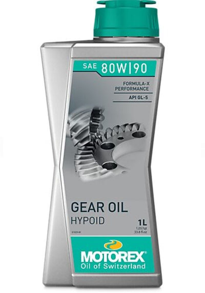 MOTOREX GEAR OIL HYPOID 80W90 API GL-5, 1 LITER#mpn_308064