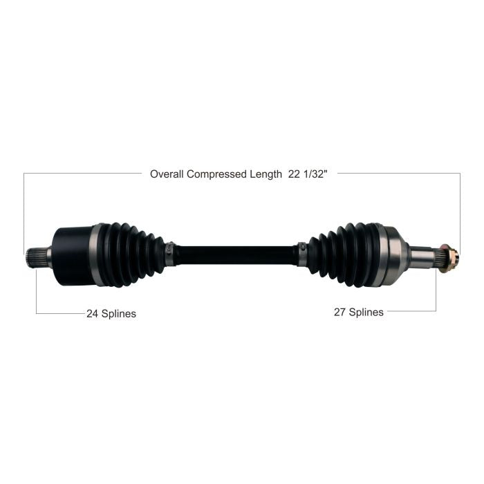 TYTANEUM HEAVY DUTY CV AXLE ARCTIC CAT REAR LEFT / RIGHT#mpn_813-0234