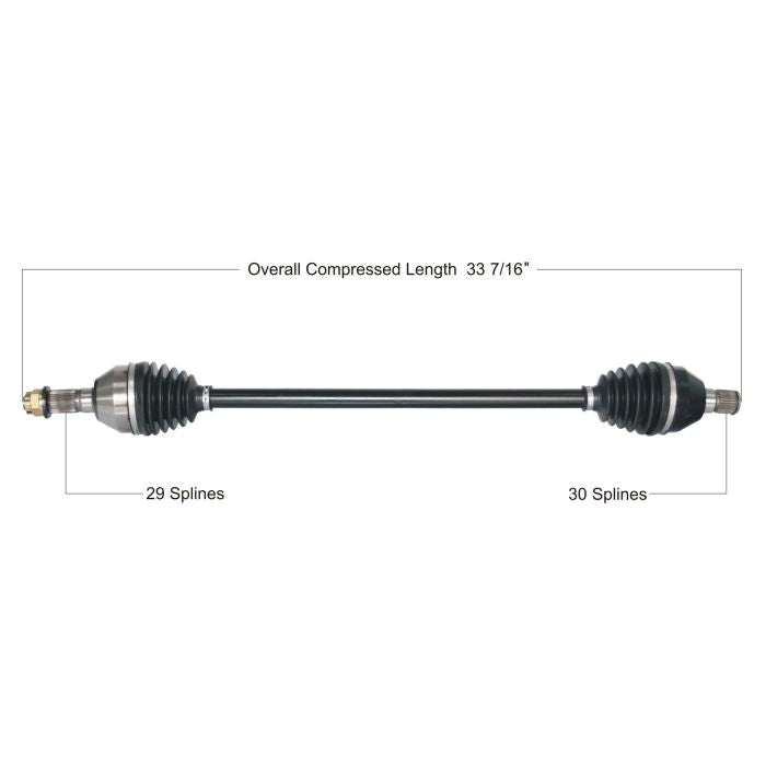 Tytaneum 813-0368 Cv Axle- Rear #813-0368