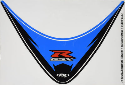 Factory Effex Windscreen Graphic Kit For Suzuki GSX-R600/GSX-R750#mpn_15-93410