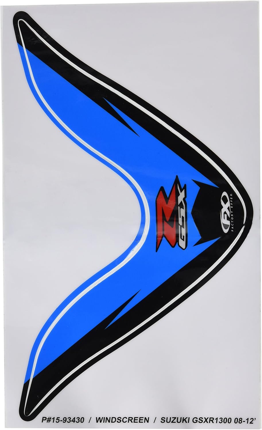 Factory Effex Windscreen Graphic Kit For Suzuki GSX-R1300 Hayabusa#mpn_15-93430