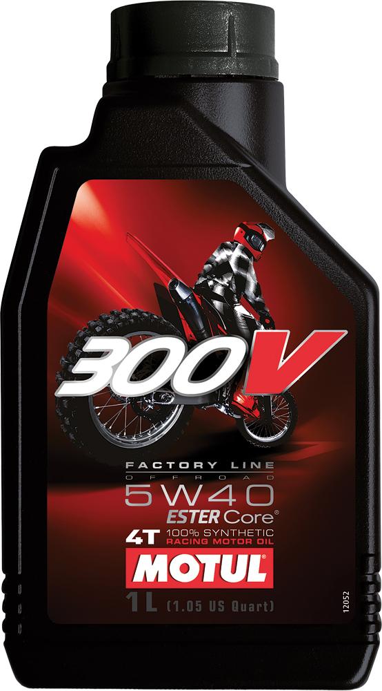 300V OFFROAD 4T COMPETITION SYNTHETIC OIL 5W40 LITER #104134