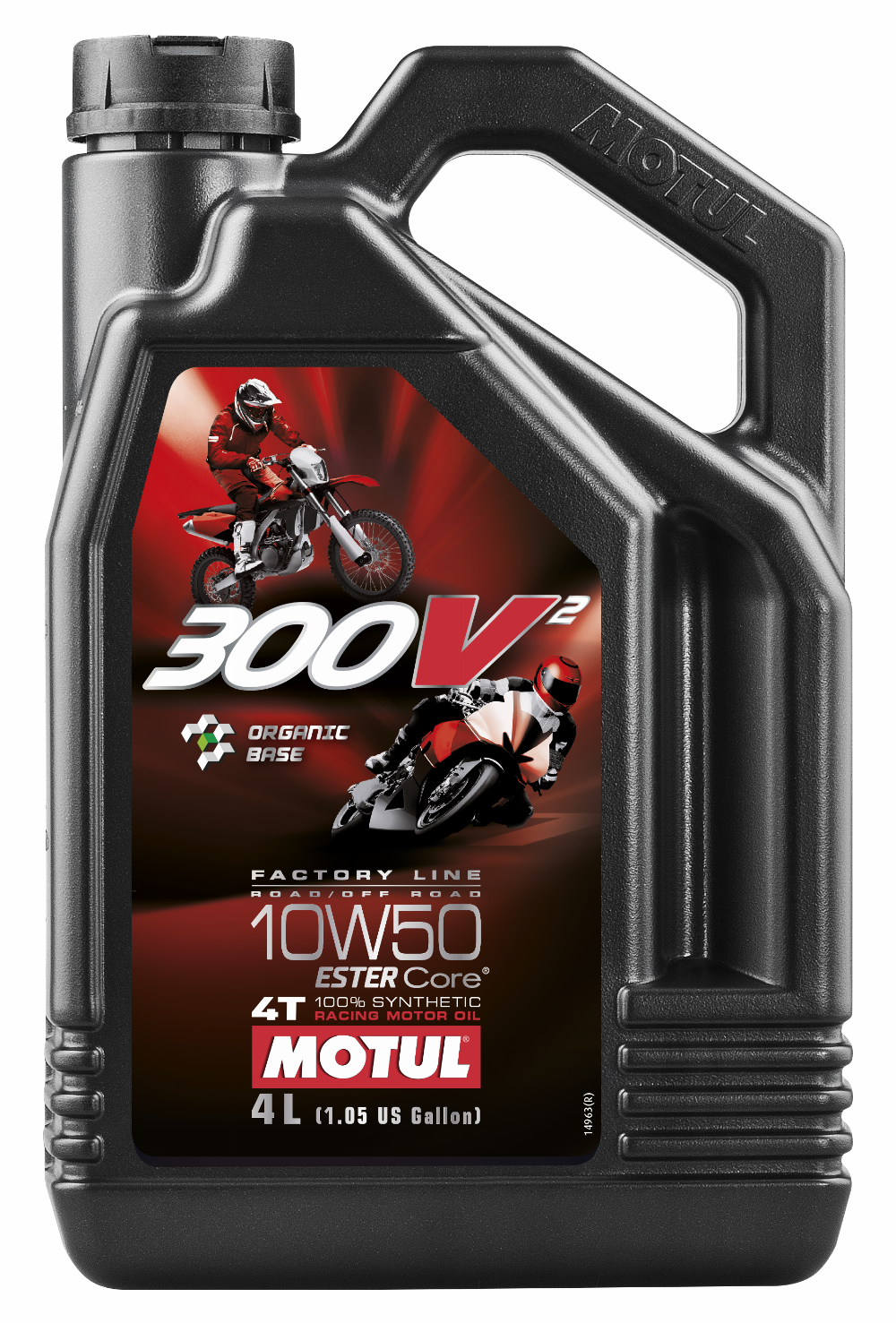 300V2 4T COMPETITION SYNTHETIC OIL 10W50 4 LT #108587