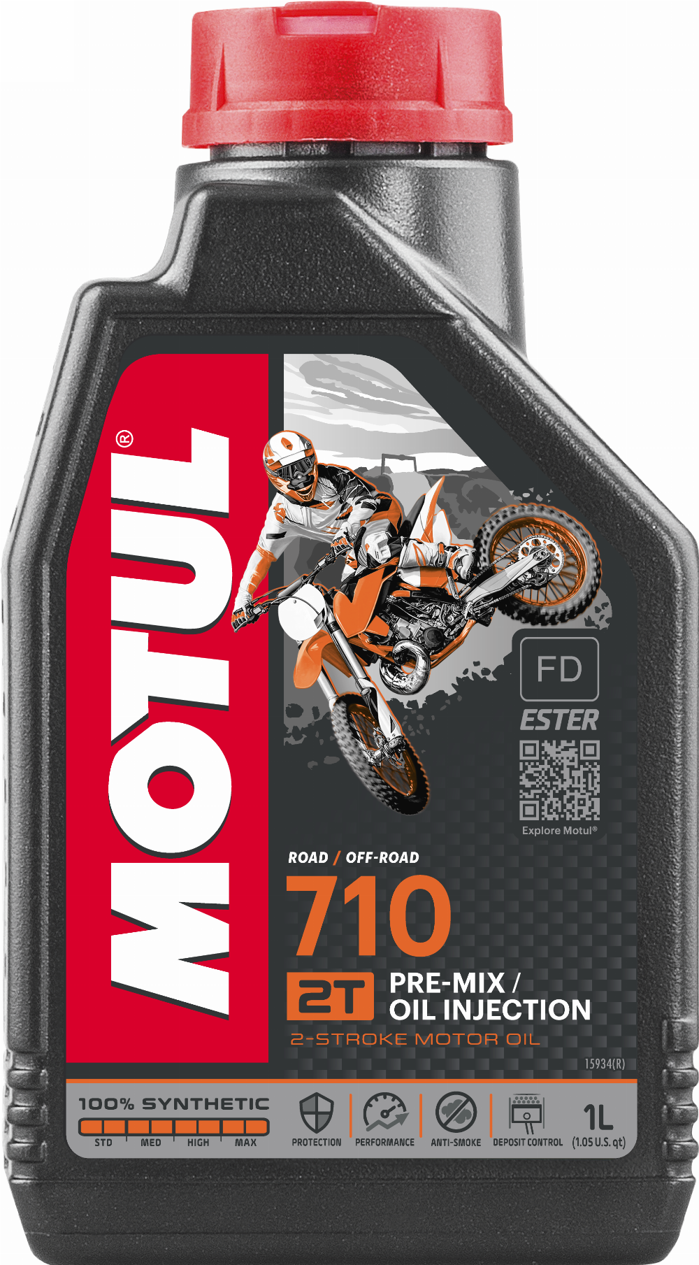 710 2T RACING PREMIX LITER #104034