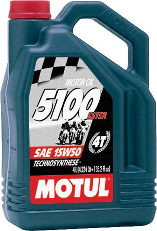 5100 ESTER/SYNTHETIC ENGINE OIL 15W-50 1GAL #108089