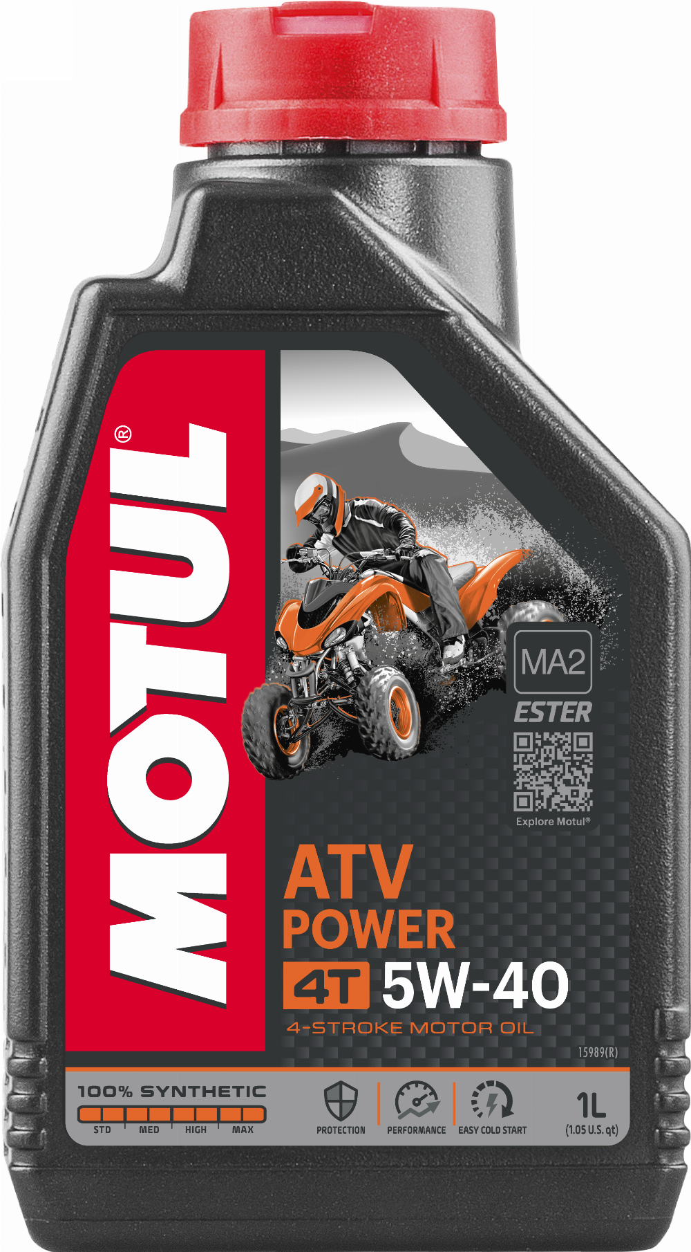 ATV POWER 4T 5W40 1LT #105897