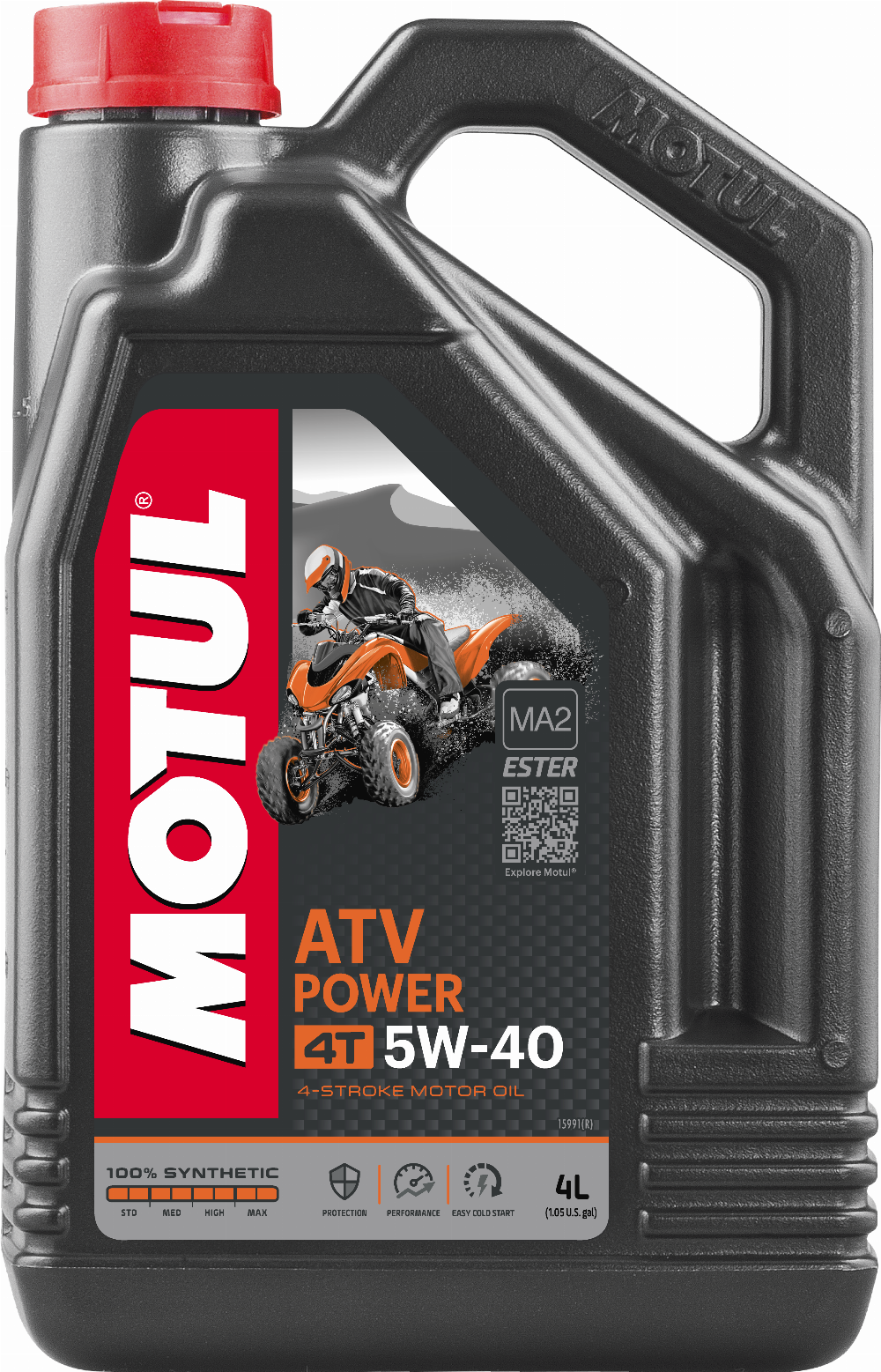 ATV POWER 4T 5W40 4LT #105898