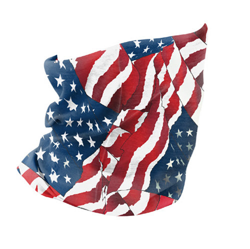 MOTLEY TUBE&TRADE;, FLEECE LINED, WAVY AMERICAN FLAG#mpn_TF265