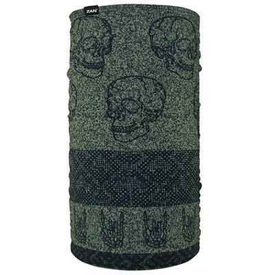 Balboa TF123 Motley Tube-Fleece Lined-Skull Fairisle #TF123