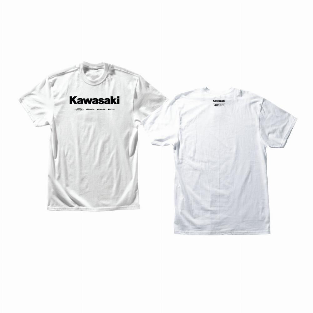 KAWASAKI RACING TSHIRT WHITE XL#mpn_80-120-4