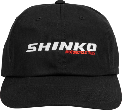 SHINKO DAD HAT BLACK #87-4878