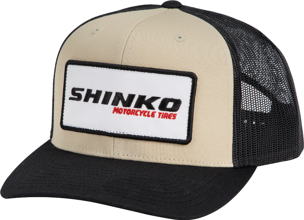 SHINKO SNAPBACK HAT BLACK/NATURAL #87-4879