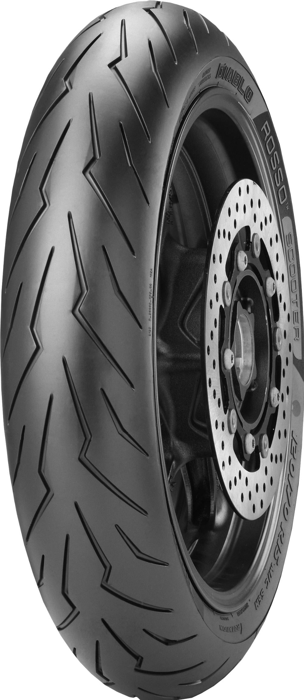 Pirelli Diablo Rosso Scooter Tire #PDRSRBT-P