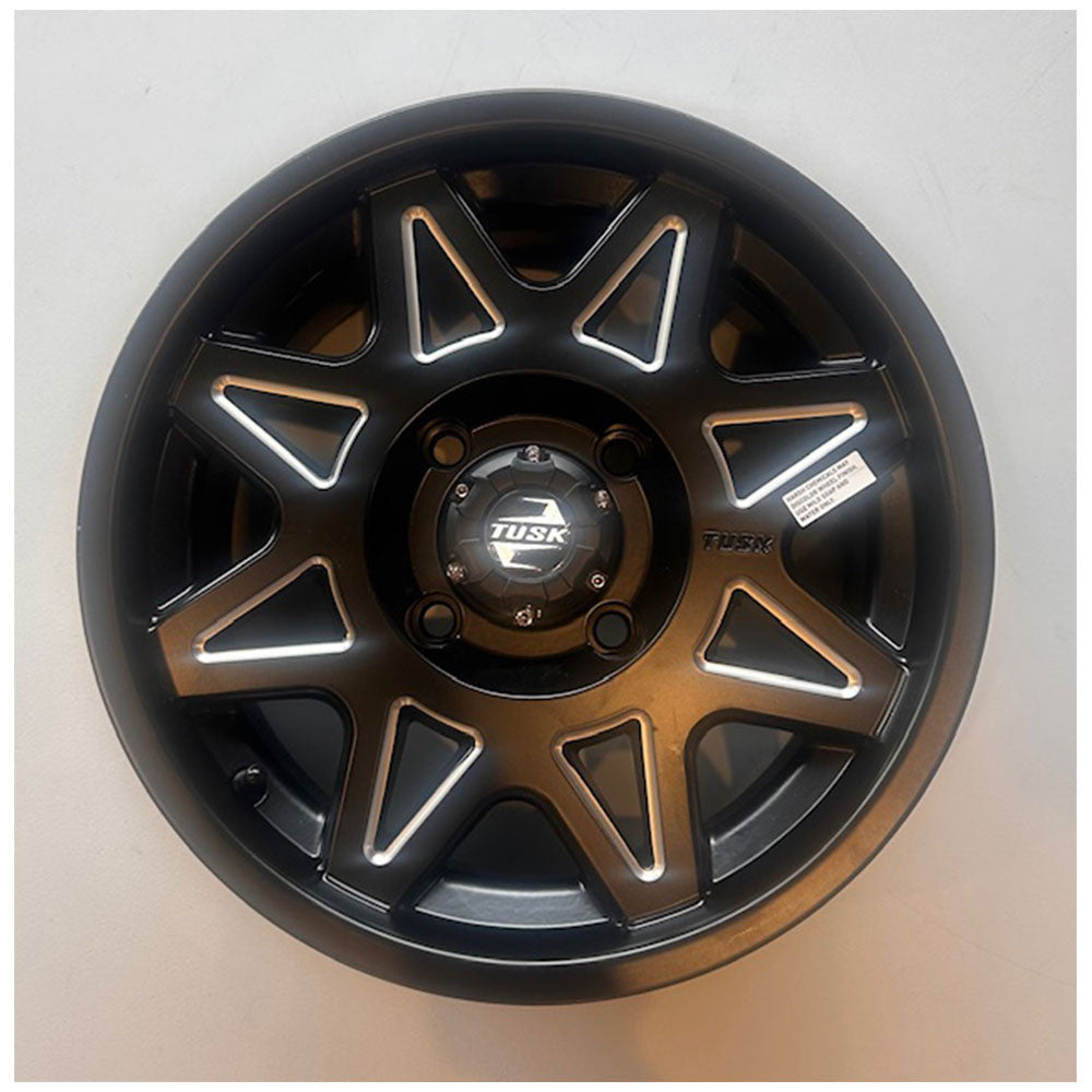4/115 Tusk Tintic Wheel 14x7 5.0 + 2.0 Milled/Black 2040890006 #2040890006