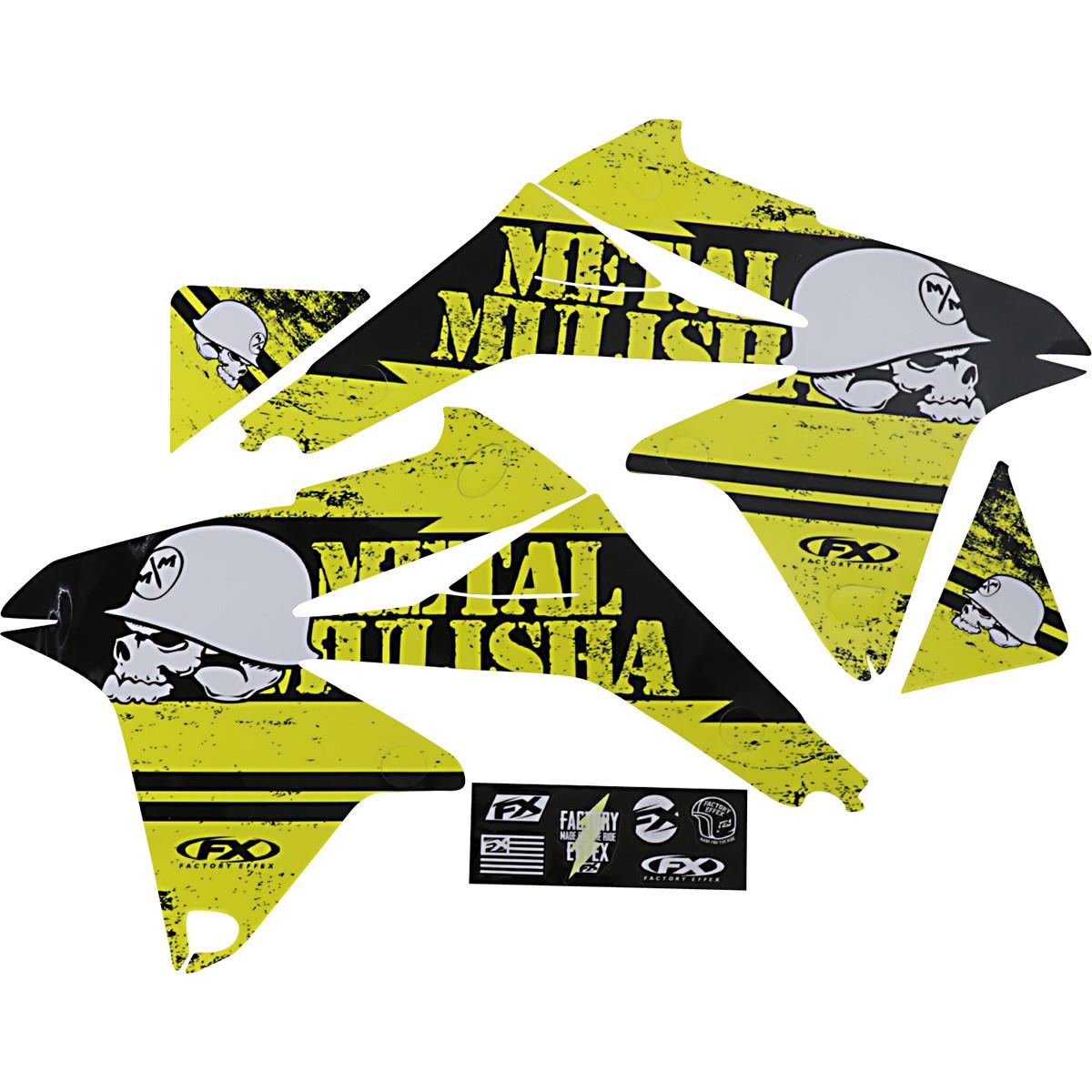 METAL MULISHA SHROUD/AIRBOX GRAPHIC KIT SUZUKI RMZ450 08-17#mpn_23-11430
