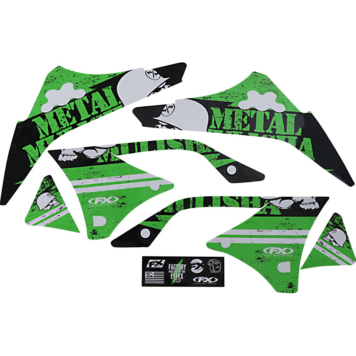 METAL MULISHA SHROUD/AIRBOX GRAPHIC KIT KAWASAKI KX450F 09-11#mpn_23-11128