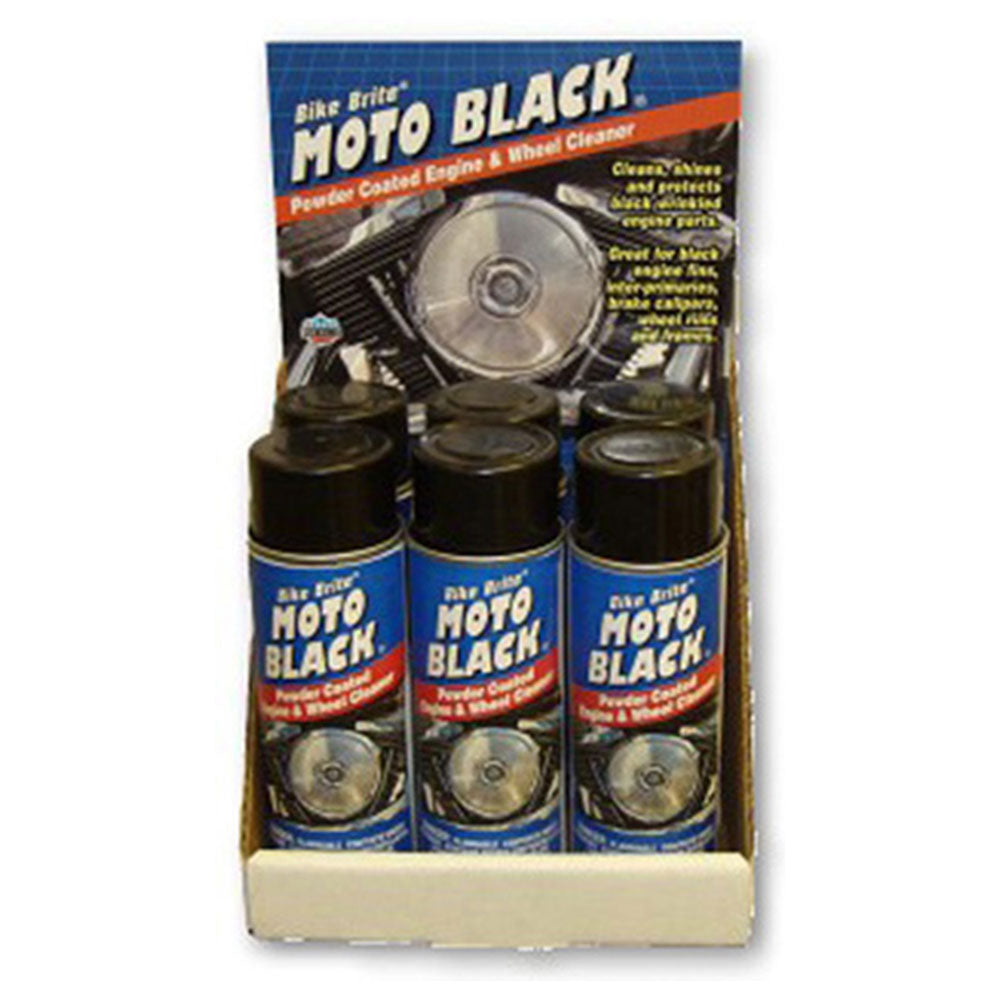 Bike Brite MC53000D Moto-Black 3 Pack P.O.P. Display #MC53000D