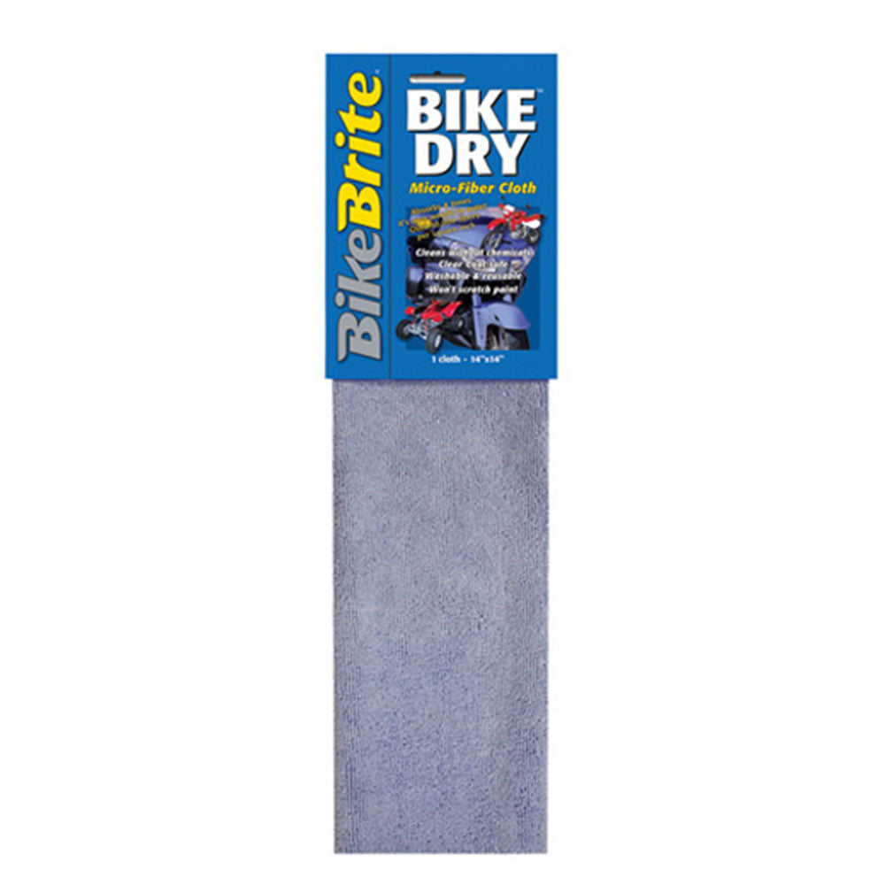 Bike Brite MC59000 Bike Dry Micro Fiber Cloth 14" X 14" #MC59000