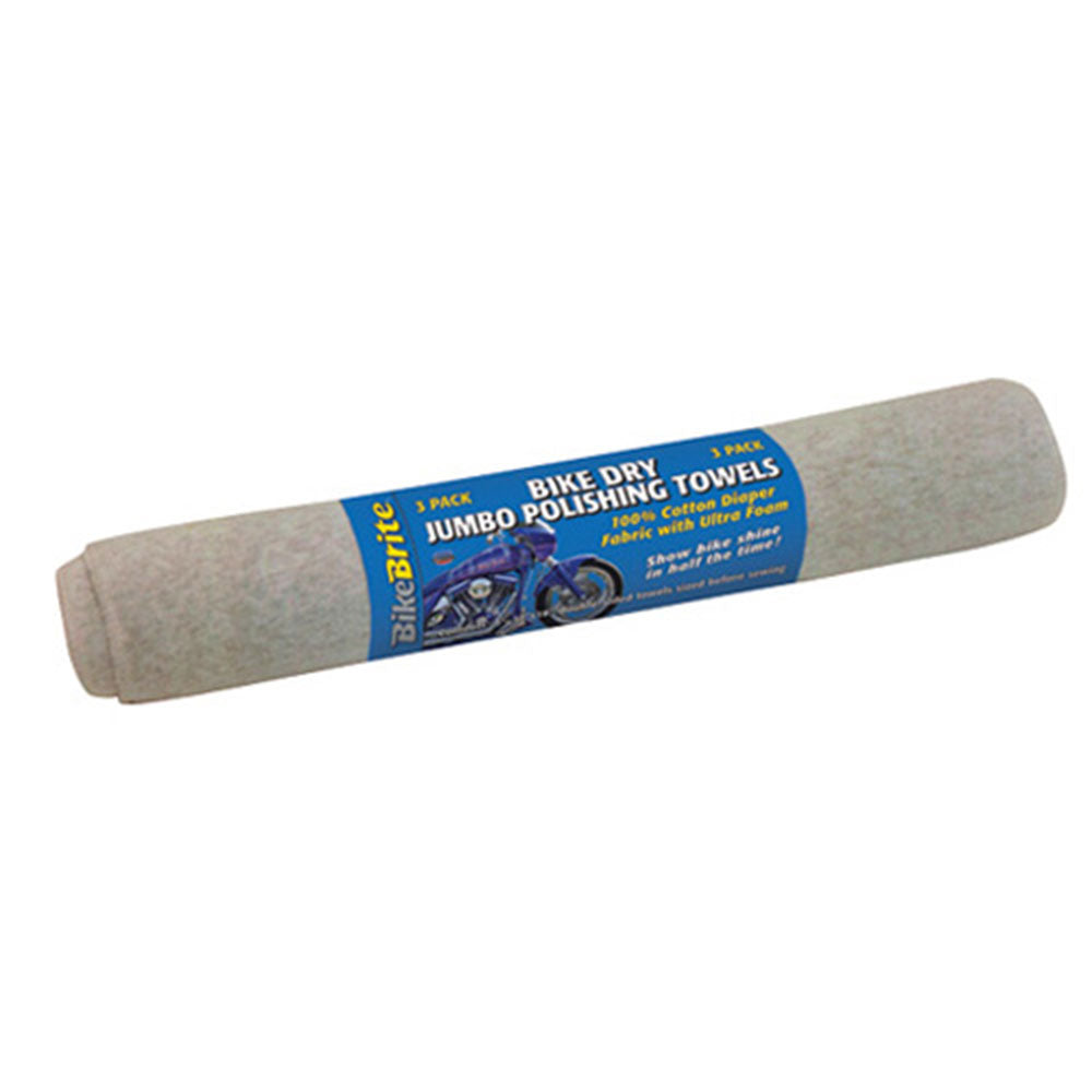 Bike Brite MC99000 Polishing Towels 11” X 8” #MC99000