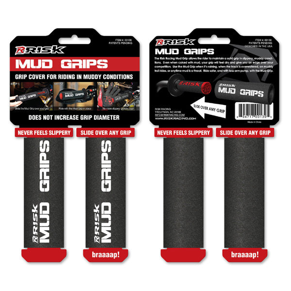 RISK RACING MUD GRIPS - GRIP COVERS FOR RIDING IN THE MUD#mpn_00139
