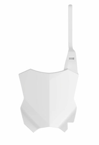 POLISPORT NUMBER PLATE, KAWASAKI, WHITE#8665900002