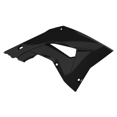 POLISPORT RADIATOR SCOOPS RESTYLING HONDA, BLACK#mpn_8421600003