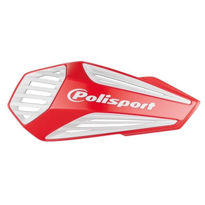 POLISPORT MX AIR HANDGUARD RED / WHITE#mpn_8308400010