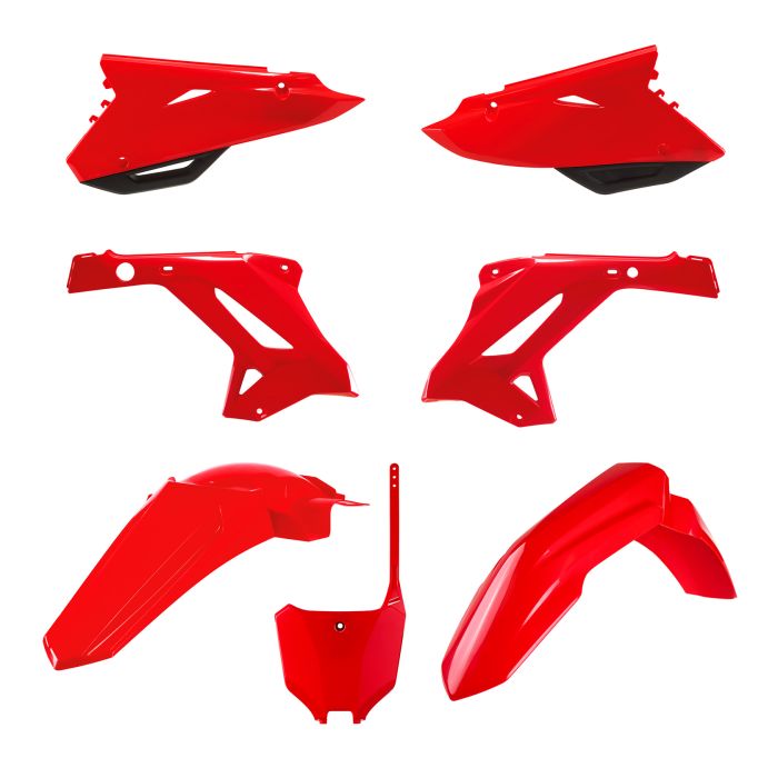 POLISPORT RESTYLING PLASTIC KIT,RESTYLING KIT HONDA RED#mpn_91309