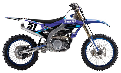 Factory Effex EVO 17 Shroud Graphic For Yamaha YZ250F-426F 1998-2002#mpn_23-01220