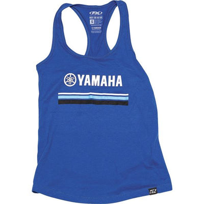 Factory Effex Yamaha Stripes Women's Tank Top Small#mpn_22-87260