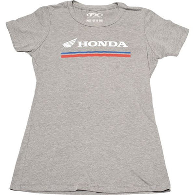 Factory Effex Honda Stripes Women's Tee Small#mpn_22-87340