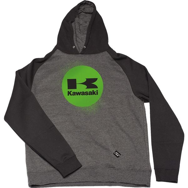 Factory Effex Kawasaki Splat Youth Hoody L#mpn_22-88144