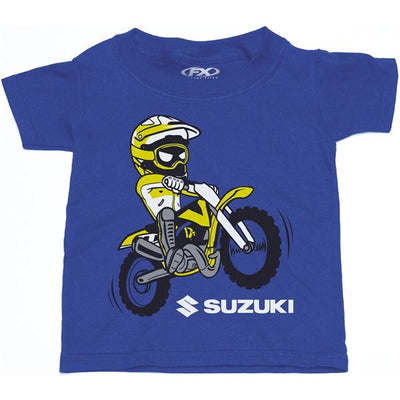 Factory Effex Suzuki Dirt Bike Toddler Tee 3T#mpn_23-83422