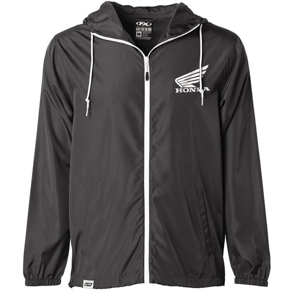 Factory Effex Honda Windbreaker Jacket Black#mpn_23-85314